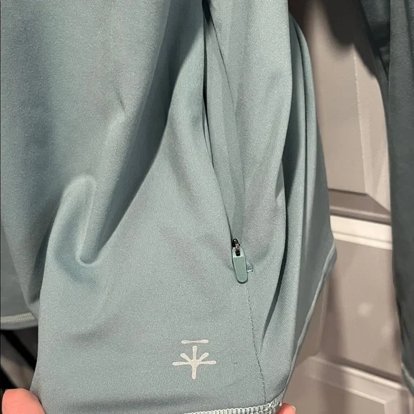 NEW Soybu Women's Long Sleeve Quarter Zip Mock Neck Active Top - Picture 3 of 9